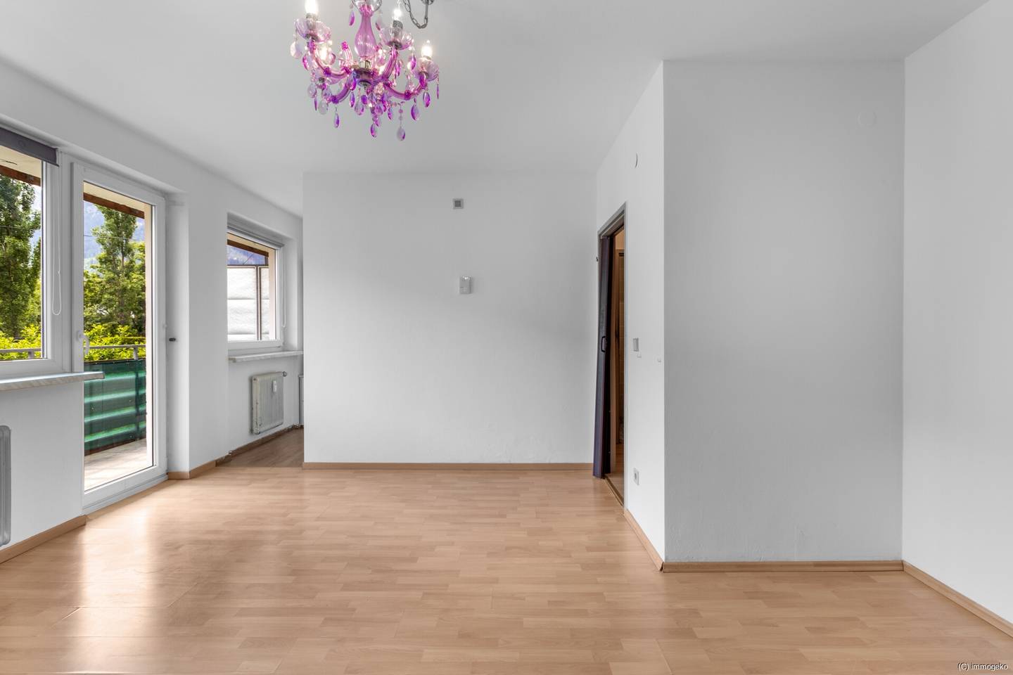 Wohnung mit Bergblick vermietet