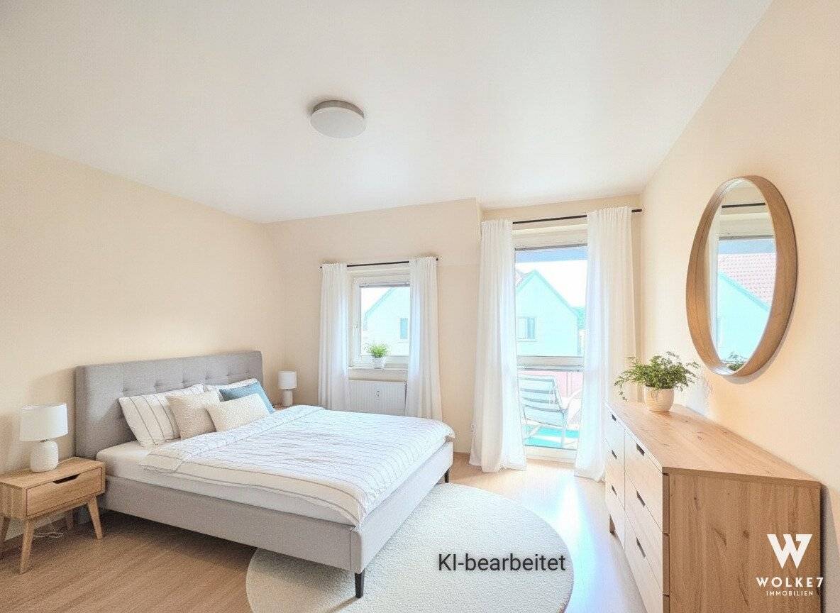 Central 3-room apartment in Korneuburg | approx. 76.35 m2 | Underground parking space | Balcony | Bicycle room