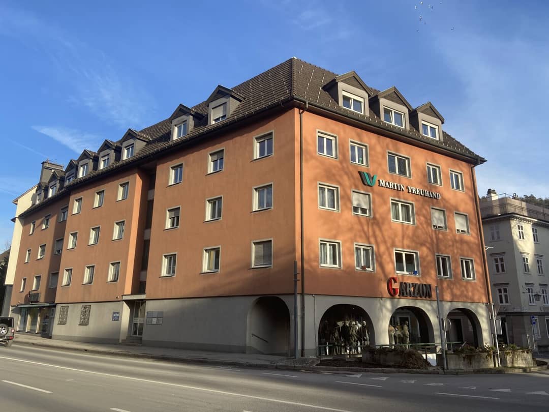 In the heart of the city center
