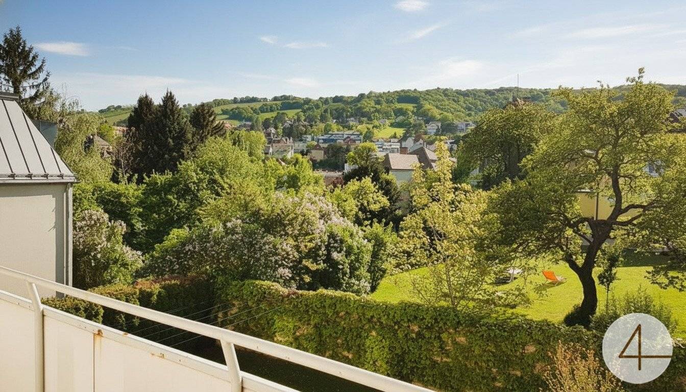Wohnung mit Grünblick Balkon ruhige Stadtrandlage