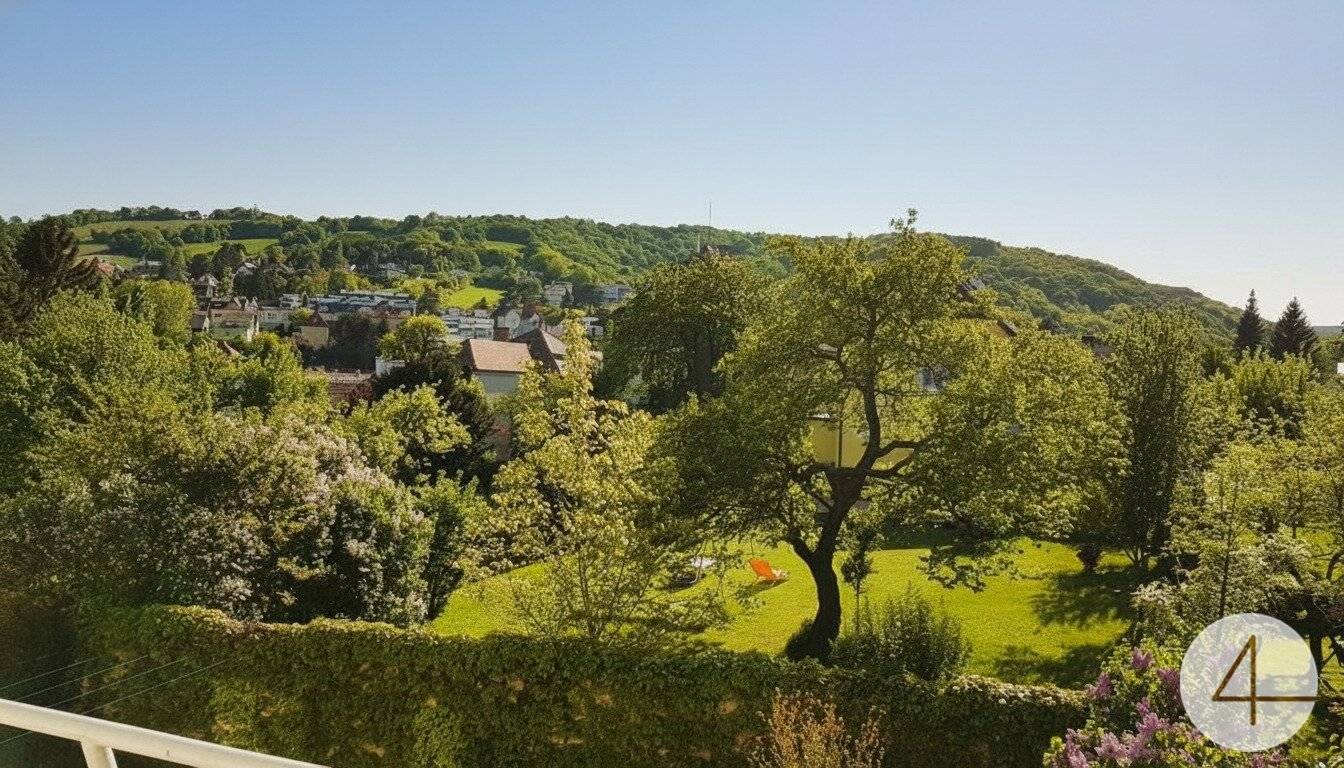 Wohnung mit Grünblick Balkon ruhige Stadtrandlage