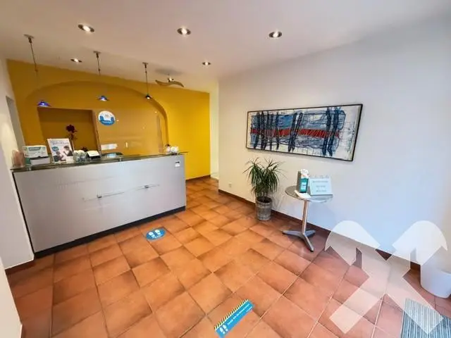 Erdgeschosswohnung mit vermietetem Praxisraum