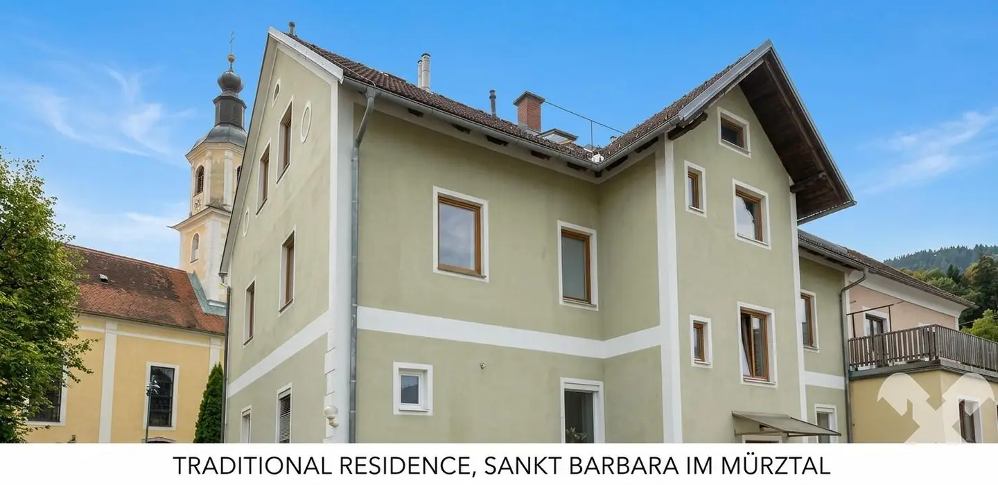 Investment apartment with existing tenant