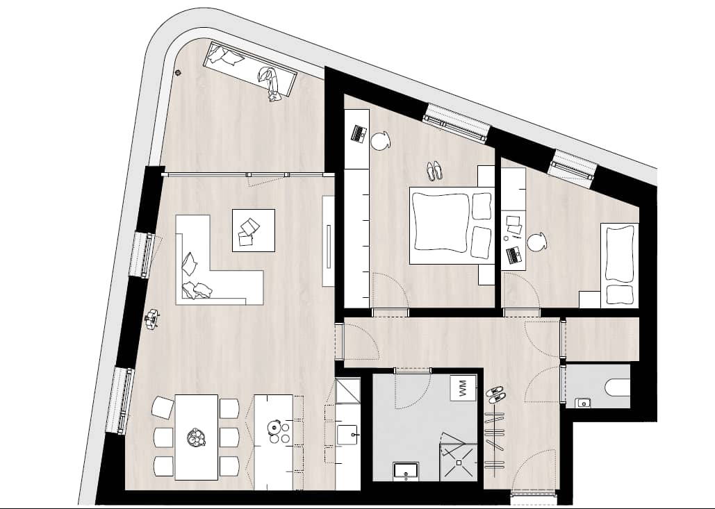 Grundriss Top C10 - unverbindlich