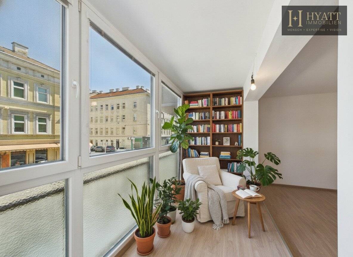 Licht, Raum und Wohnqualität – Großzügige 3-Zimmer-Wohnung mit verglaster Loggia
