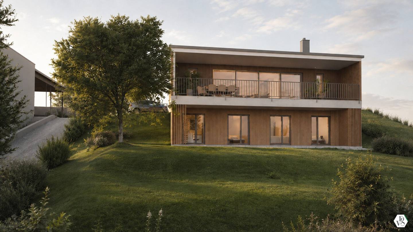 Plot with Distant View in Siegenfeld