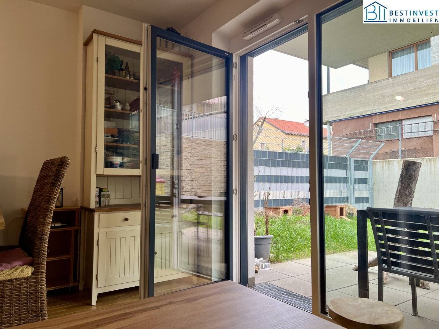 Wohnung mit Garten und Terrasse im Erdgeschoss