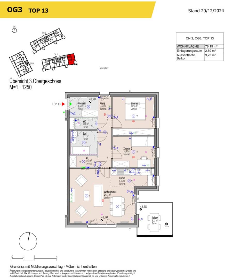 Provisionsfrei Erstbezug Wohnung Viertel Grün