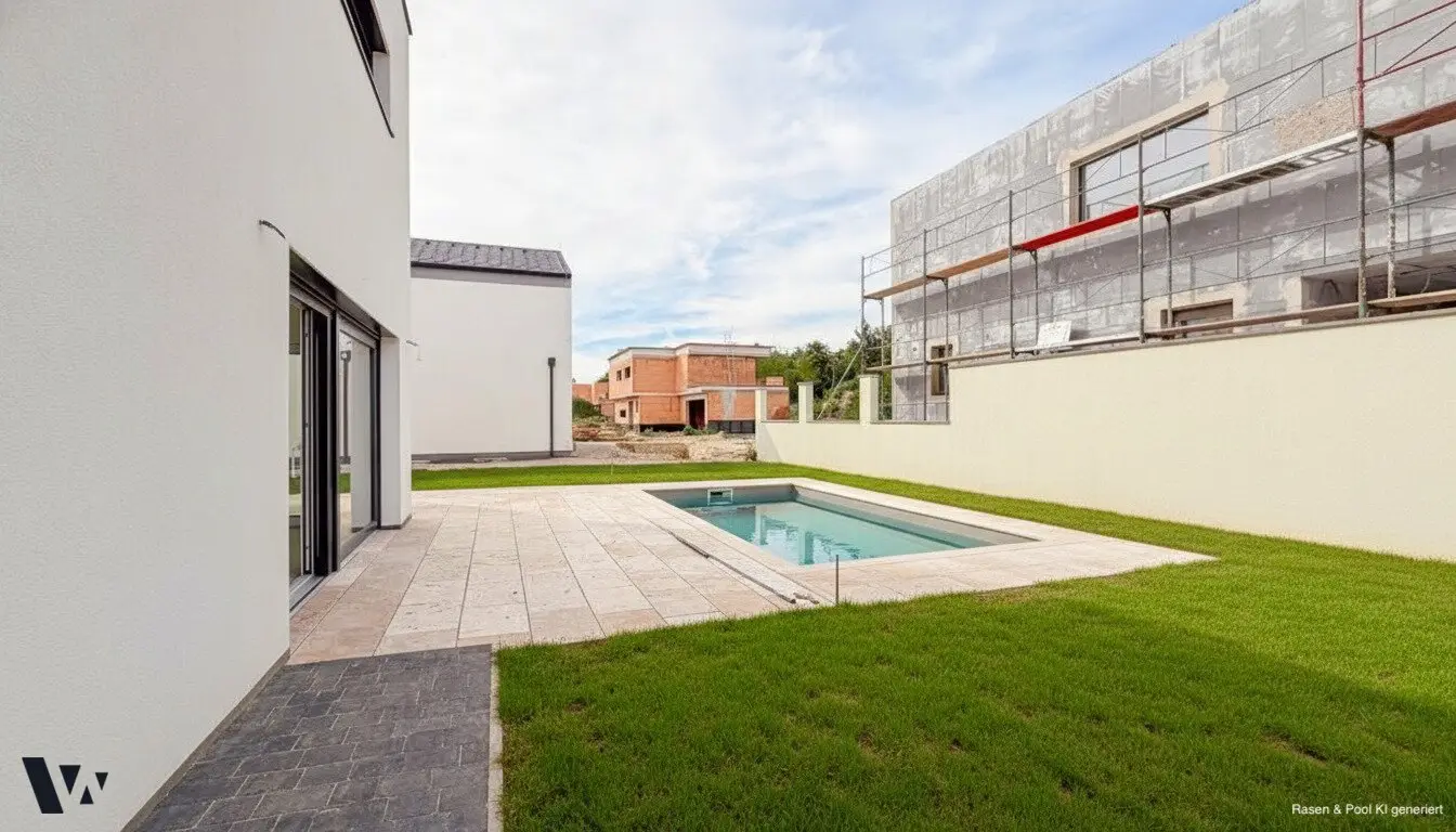 Modern Single Family House with Pool Garden and Garage