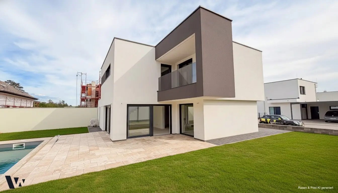 Modern Single Family House with Pool Garden and Garage