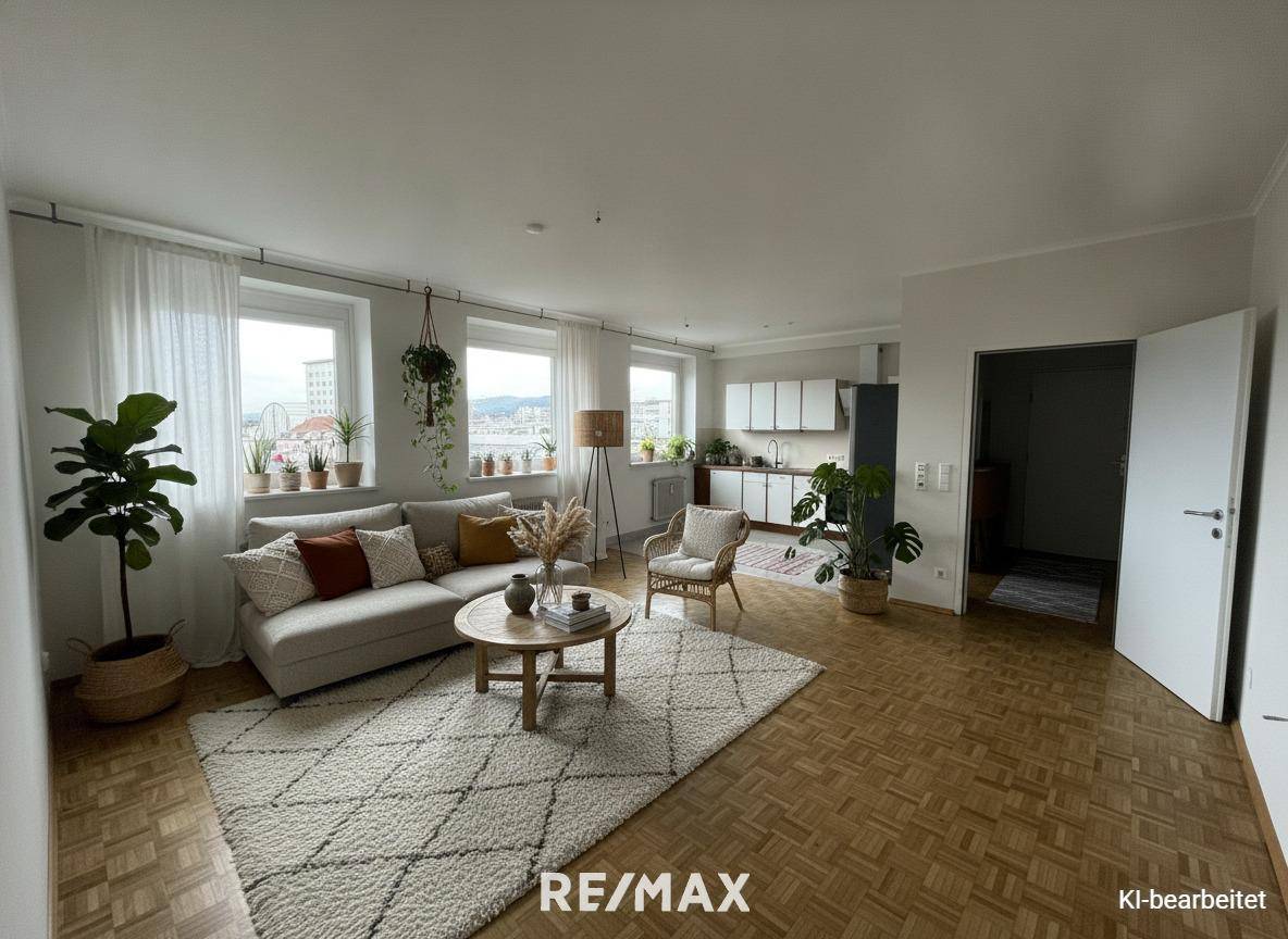 Modern apartment near the main station with panoramic view