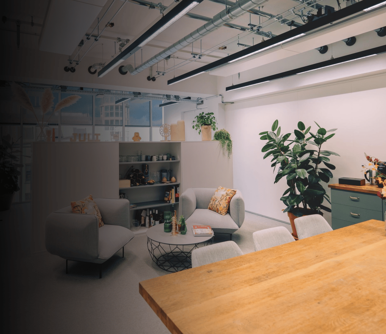 Premium office space with 11 rooms and full service in Vienna Heiligenstadt