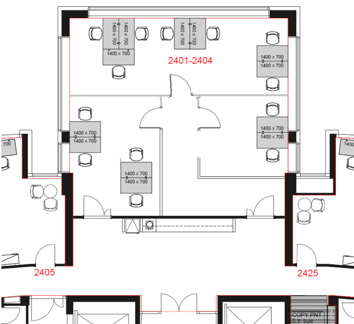 Office Space in Millennium Tower with Danube View