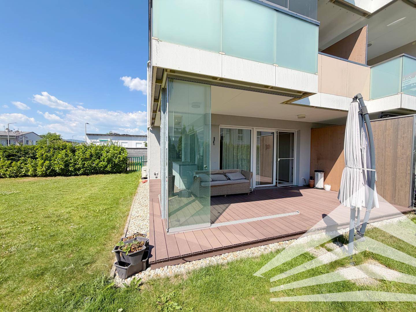 Apartment with private garden and terrace in Linz Pichling