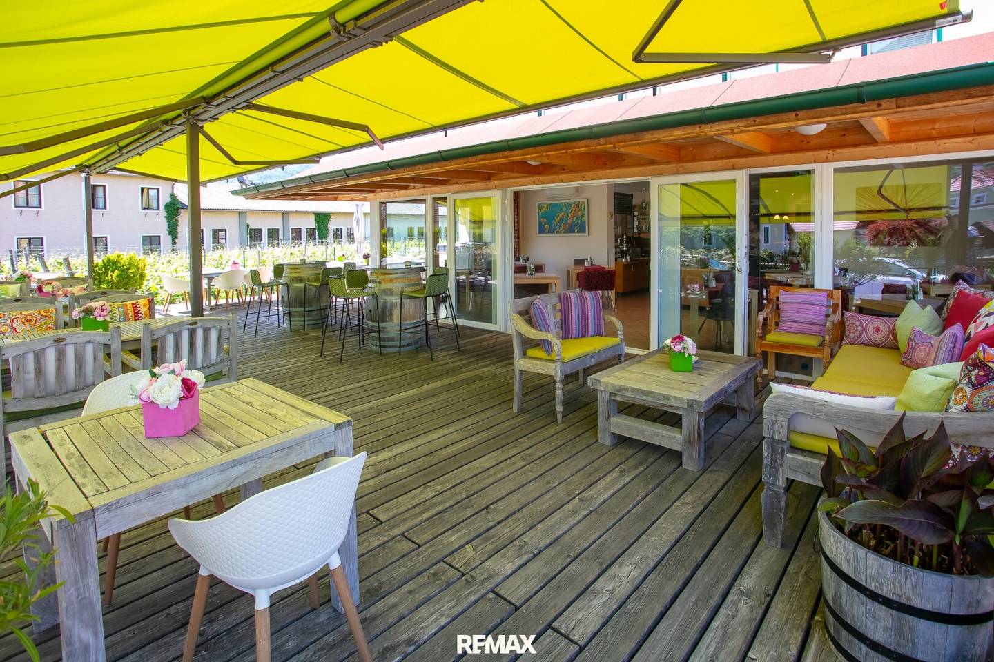 Boutiquehotel mit Panoramaterrasse und privater Wohnung in der Wachau