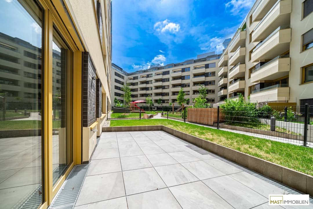 Gartenwohnung mit Balkon Loggia und Terrasse nahe Hauptbahnhof