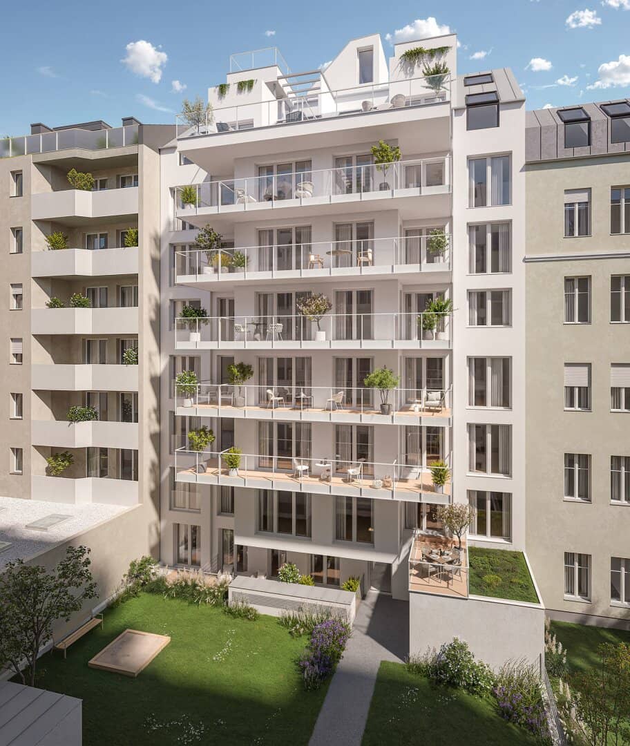 Bright Apartment with Balcony in the Nordbahn Quarter