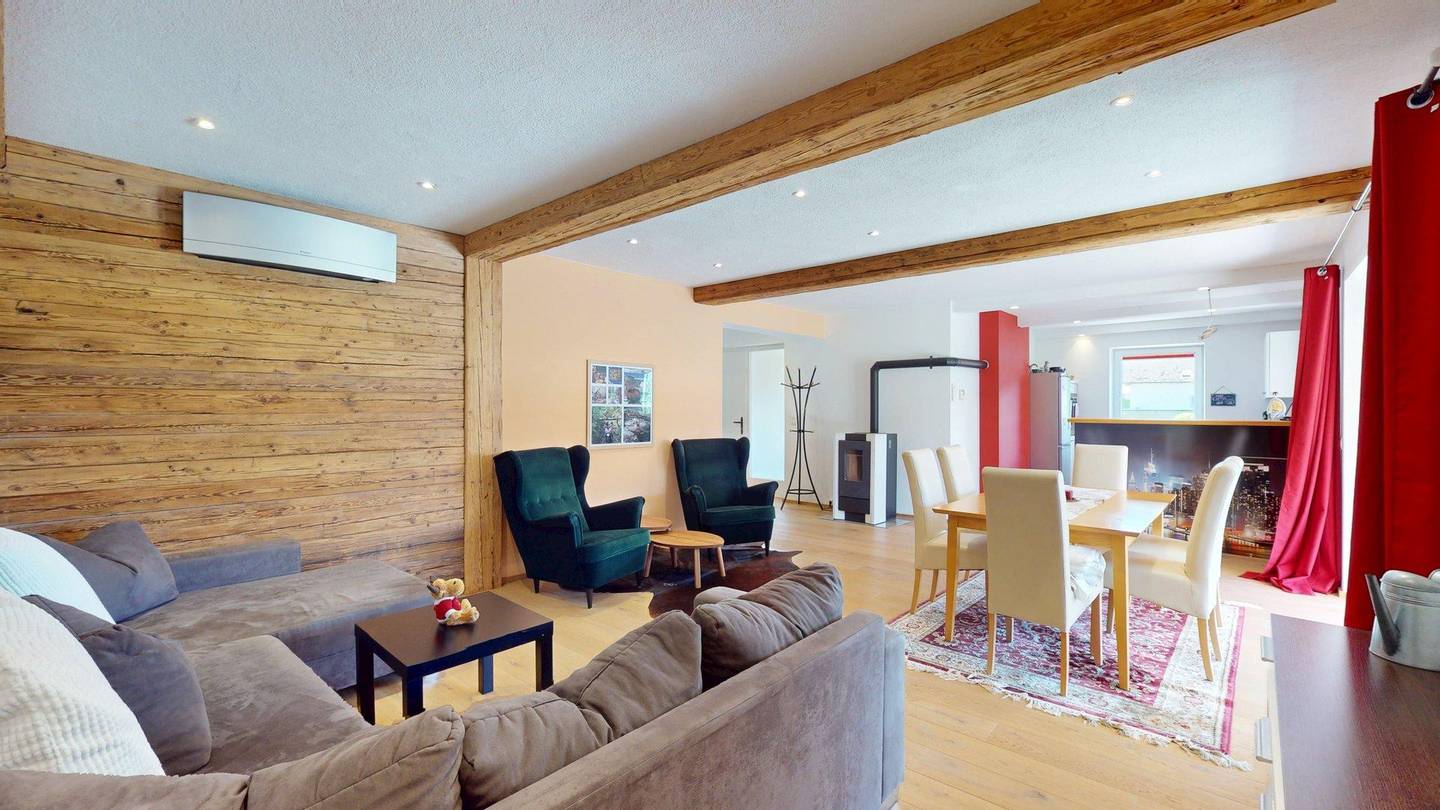 Wohnung mit Südterrasse und Bergblick im Zentrum von Kössen