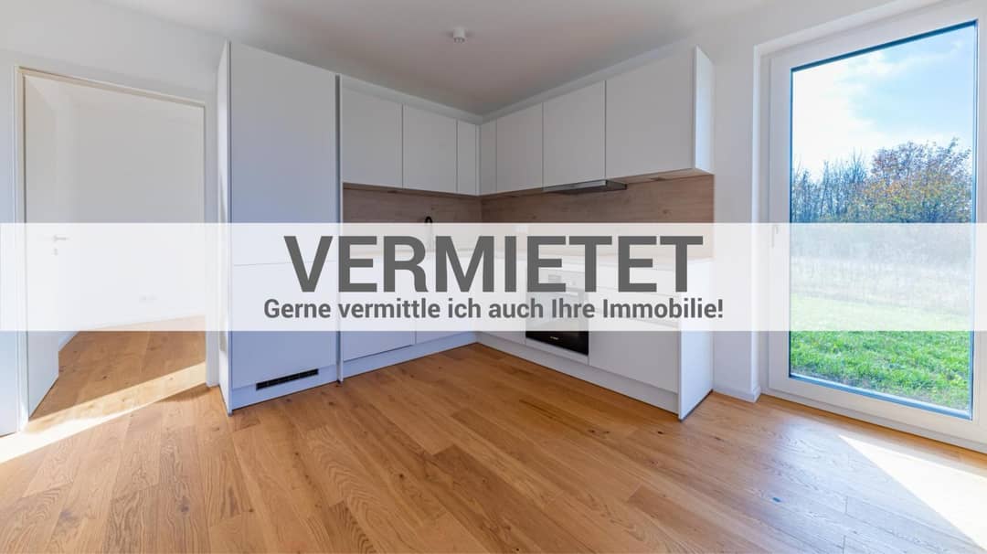 Bright new build apartment with terrace and garden