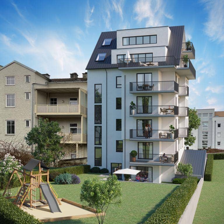 Neubauwohnung mit Balkon am Froschberg