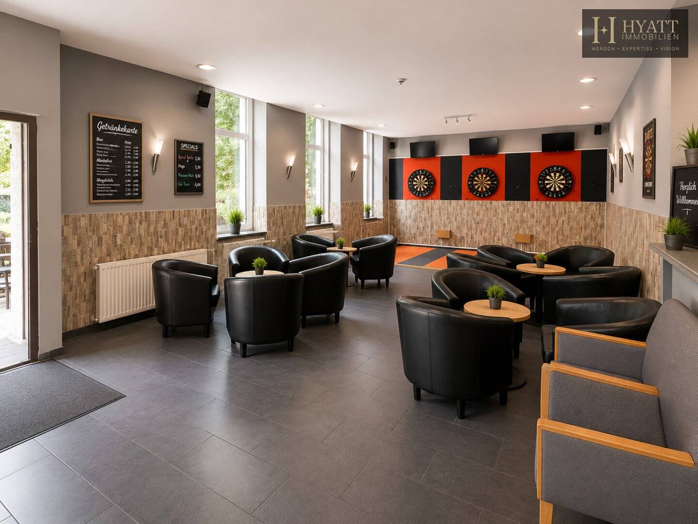 Gastronomy premises with patio in Prater location
