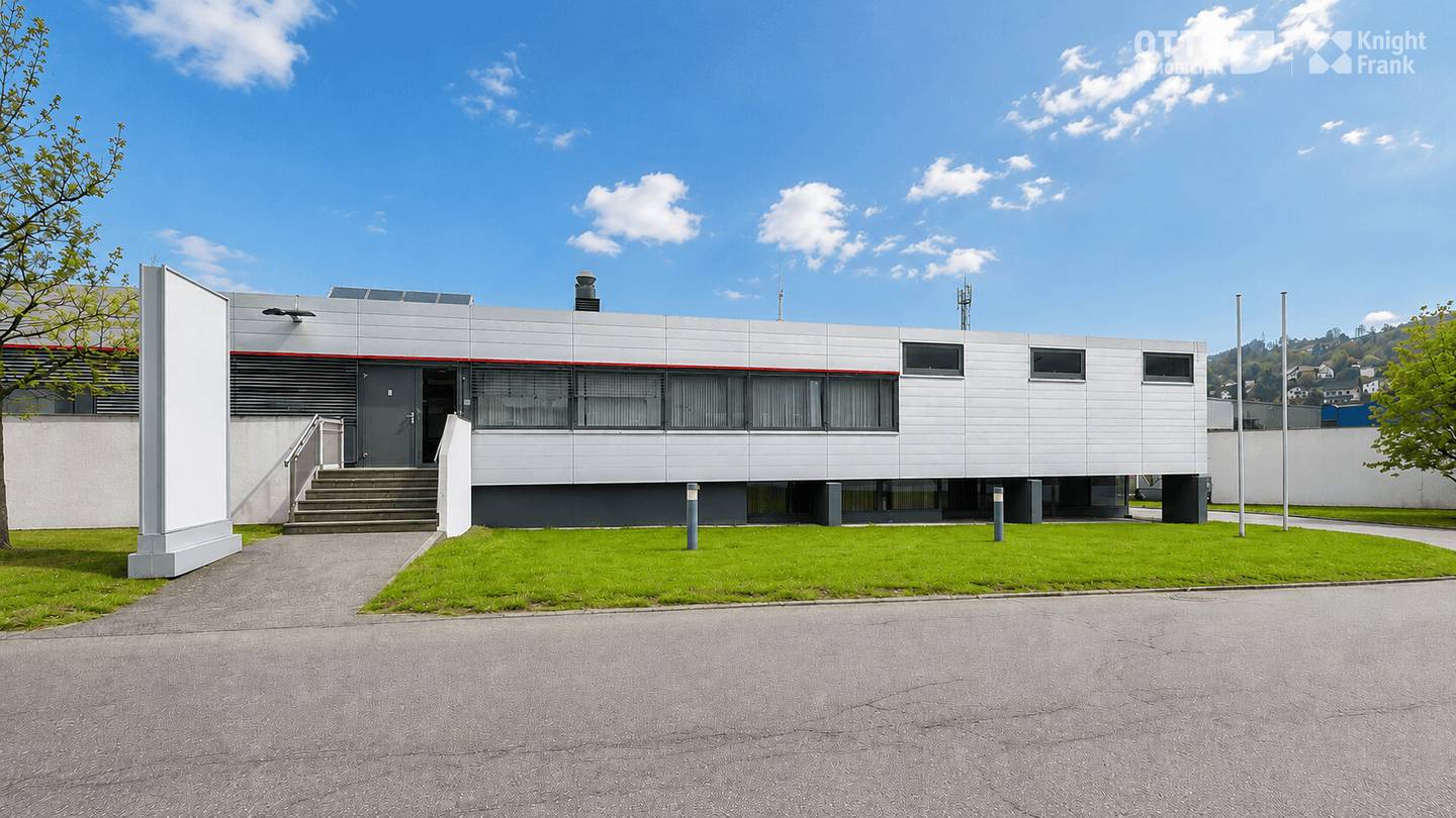 Gewerbeimmobilie mit Büro Halle und großzügiger Freifläche