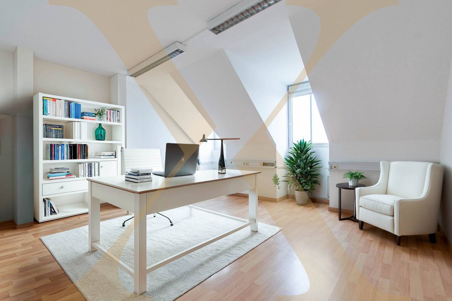 Bright, ideally divided office space in a central Linz location for rent