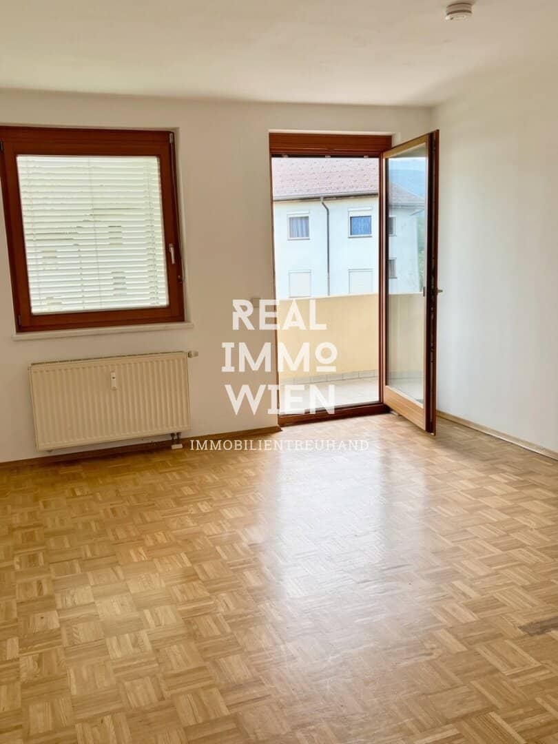 Sunny 2-Room Apartment with Loggia and Mountain View