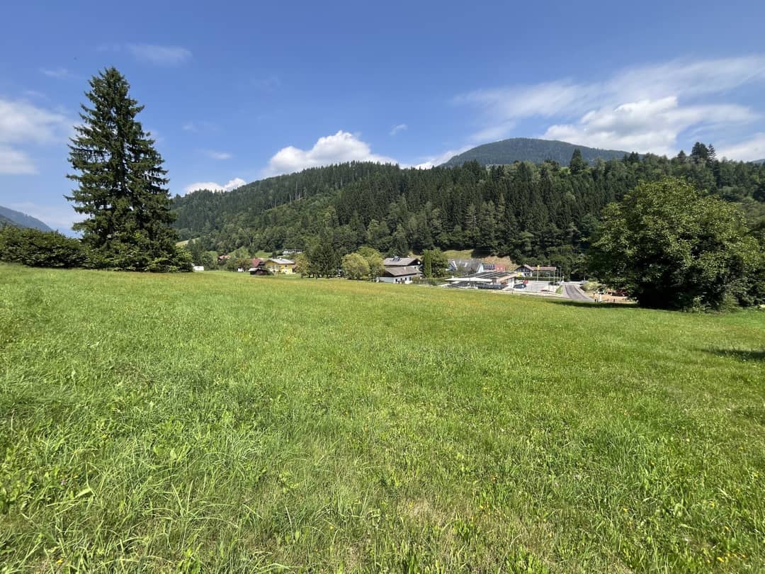 Building plot with lake view in the center of Afritz am See