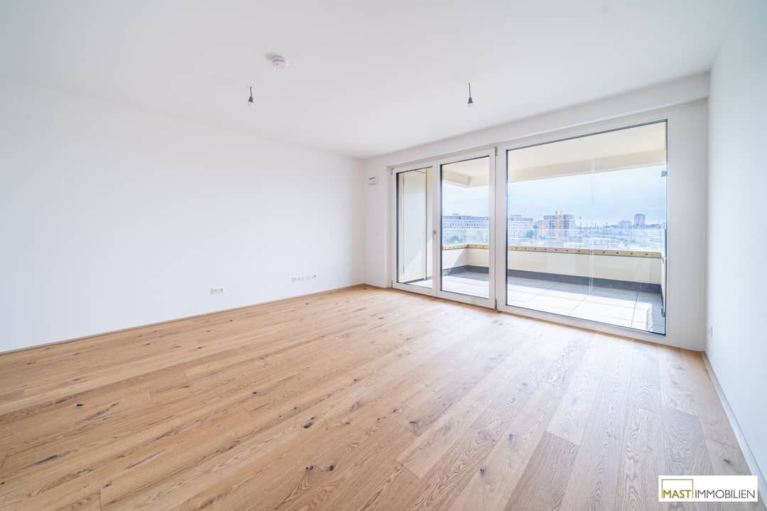 Helle Neubauwohnung mit Loggia und Balkon nahe Hauptbahnhof