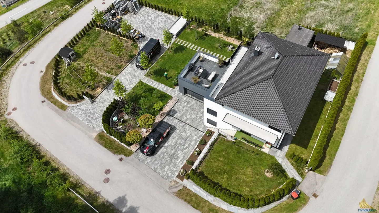 Modernes Landhaus mit Sauna und Weitblick in sonniger Hanglage