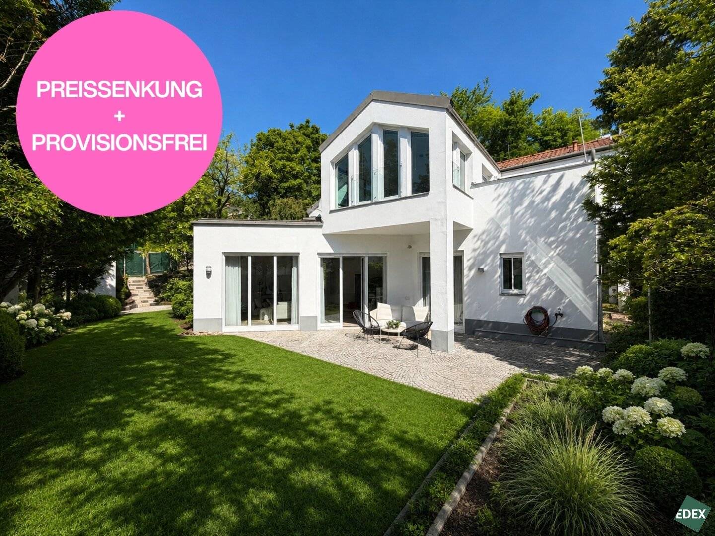 Family house with garden and terraces in Neustift am Walde