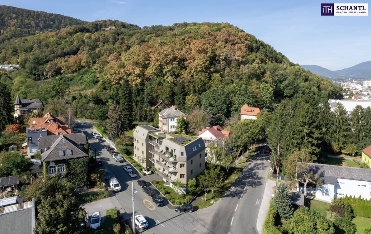 Penthouse mit großer Terrasse und Balkon in ruhiger Lage