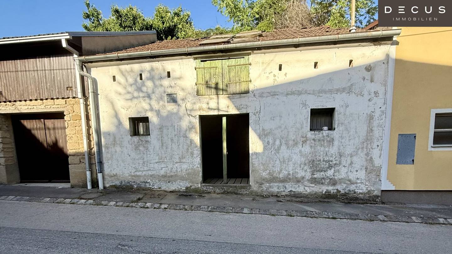 Sanierungsbedürftiger Weinkeller mit Entwicklungspotenzial in Bockfließ