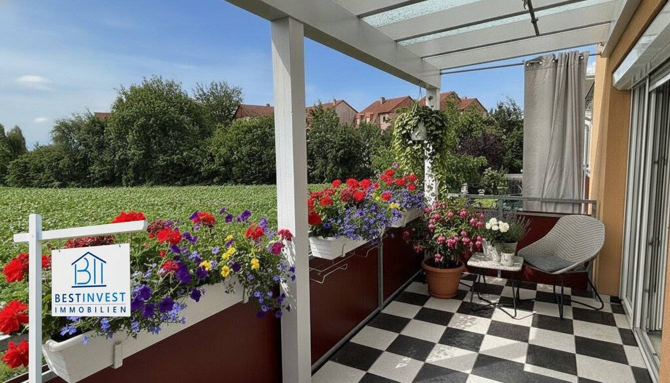 Helle Neubauwohnung mit Südterrasse und Grünblick