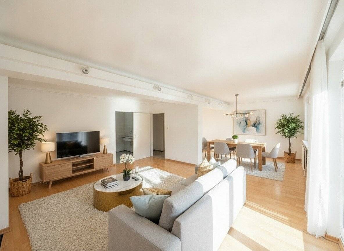 Above the Roofs of Vienna, Attractive 2 to 3-Room Apartment with 25m² Terrace in the 7th District