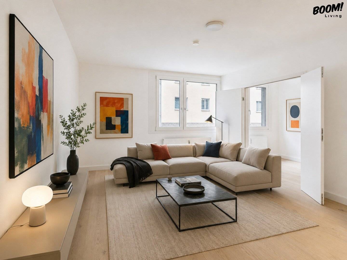 Renovated Apartment with Parking Space and Garden in Mariahilf