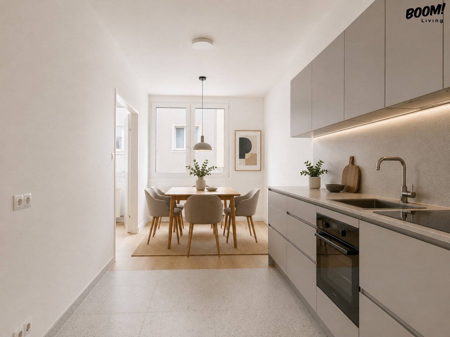 Renovated Apartment with Parking Space and Garden in Mariahilf