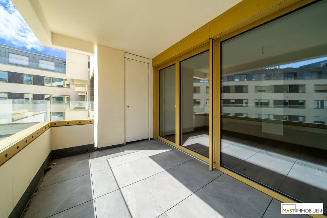 Neubauwohnung mit Loggia und Balkon beim Hauptbahnhof