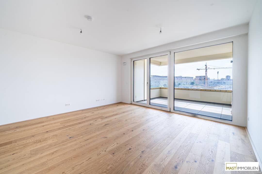 Wohnung mit Loggia Balkon und Innenhofblick nahe Hauptbahnhof