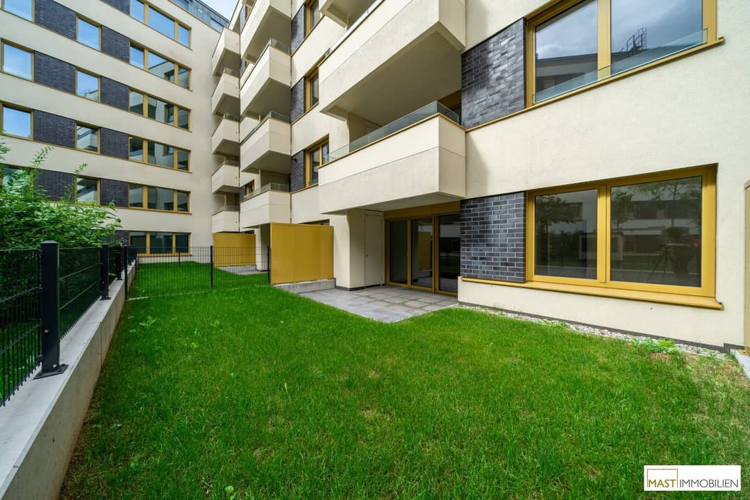 Gartenwohnung mit Loggia und Terrasse nahe Hauptbahnhof