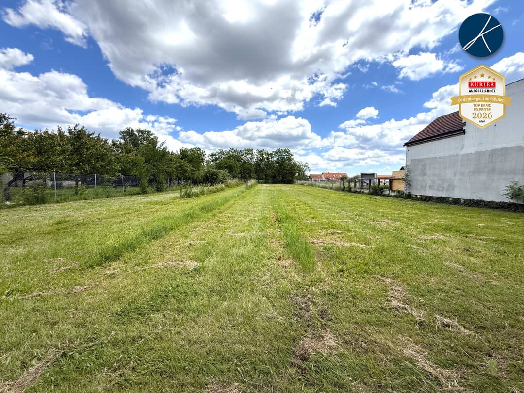 Spacious building plot with excellent connectivity