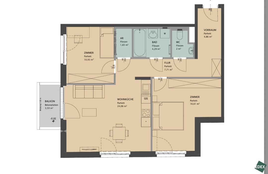 Floor plan 1