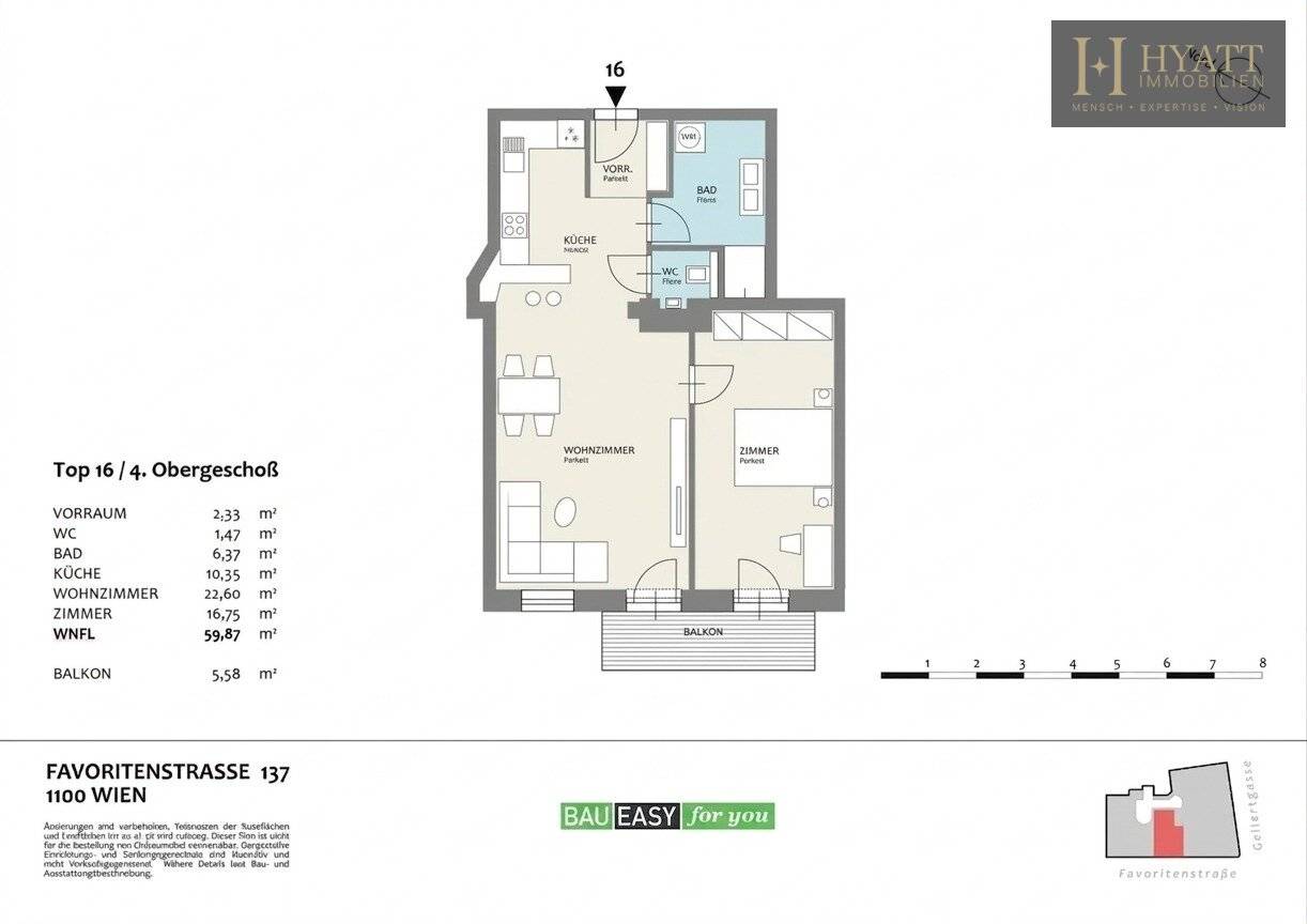 Light-Flooded New-Build Apartment with Balcony near Antonspark
