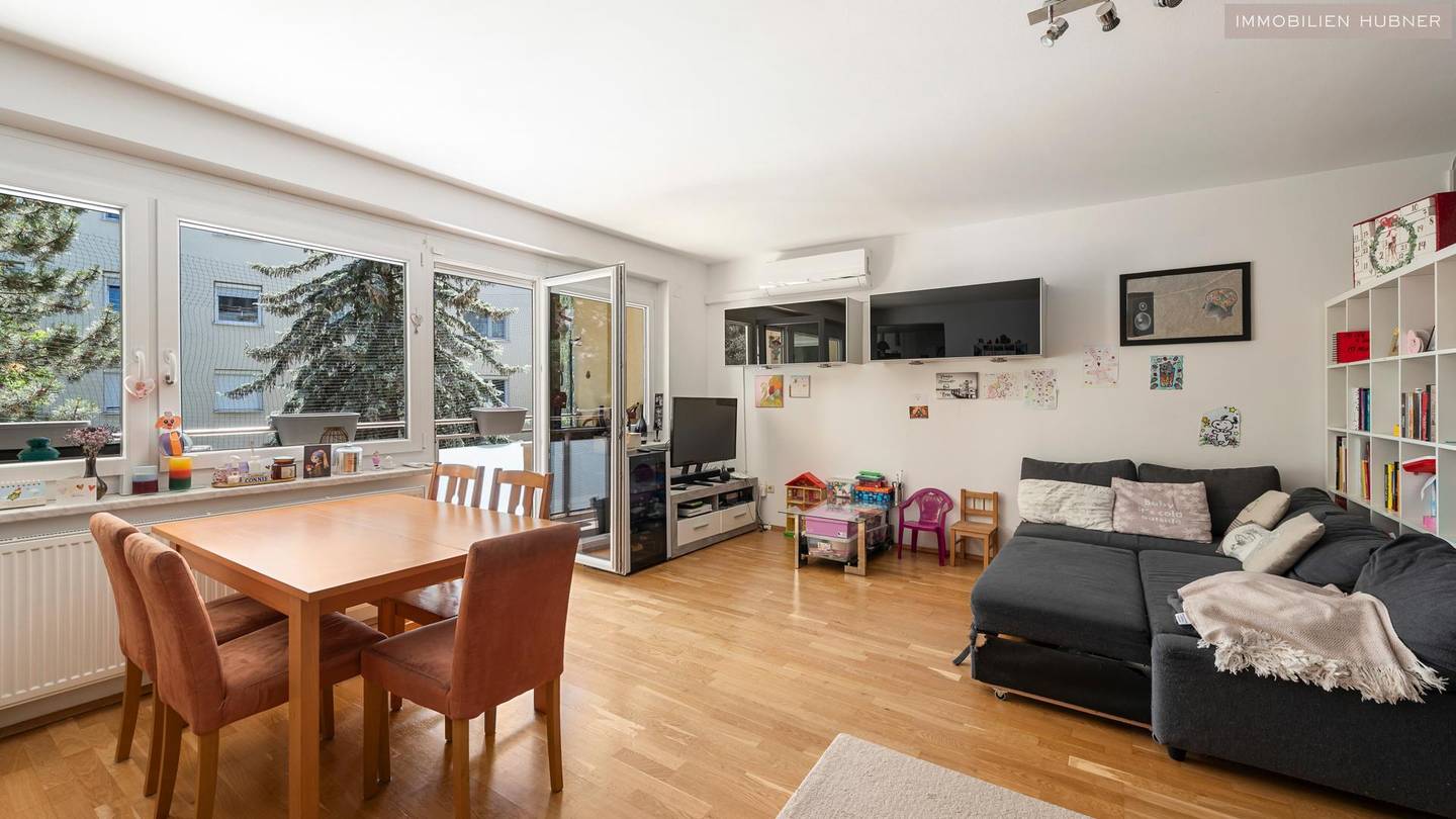 Ruhige Wohnung mit Loggia in zentraler Bestlage