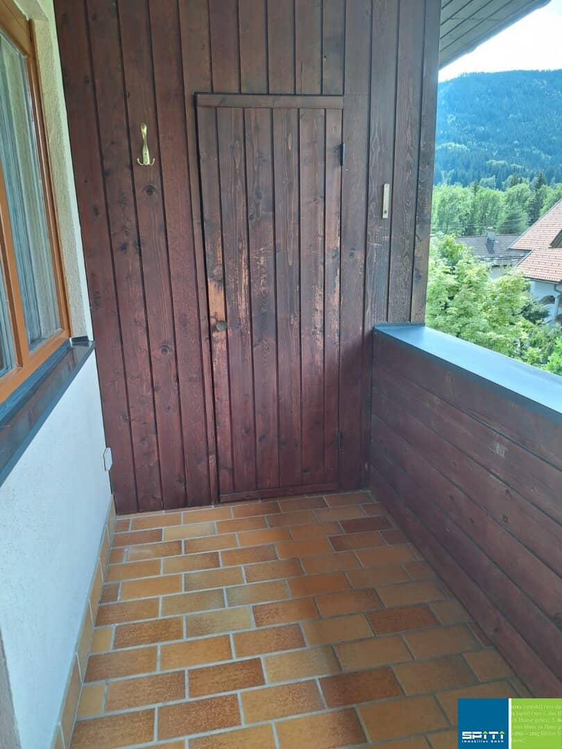 2 room apartment with loggia and carport