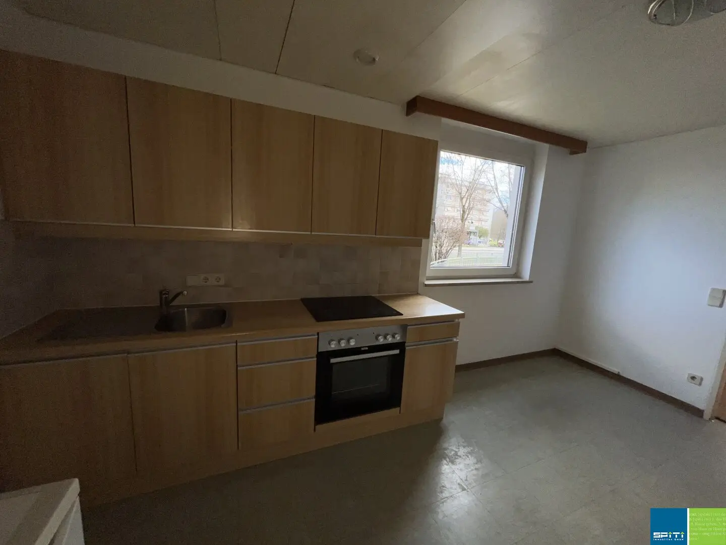 Ground floor apartment with south facing loggia and district heating