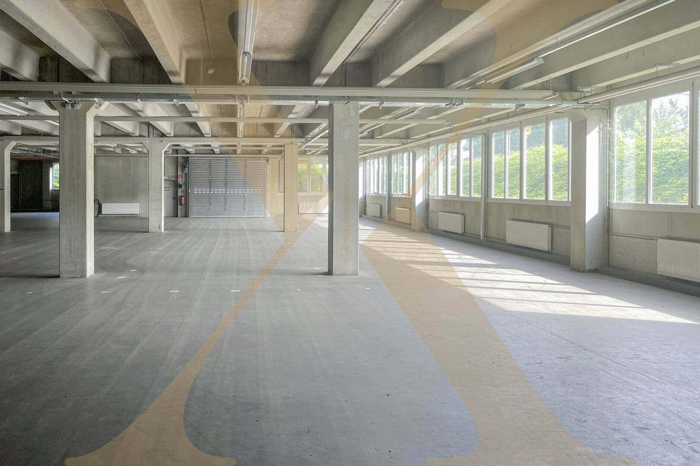 Spacious warehouse with adjustable loading ramps in Linz for rent Divisible