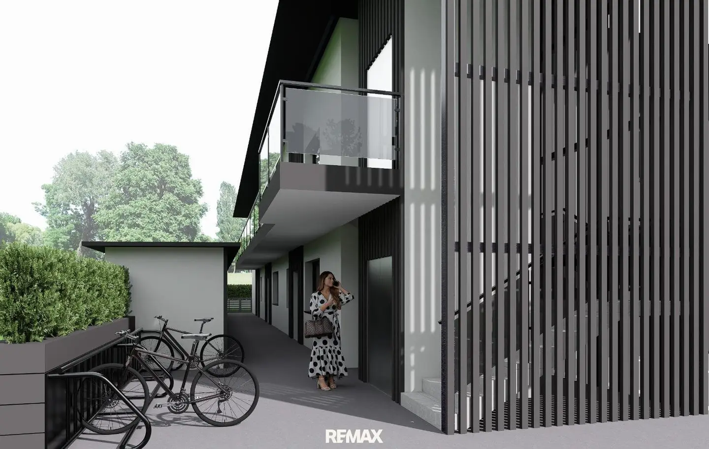 New build apartment with terrace and garden share in St. Kanzian