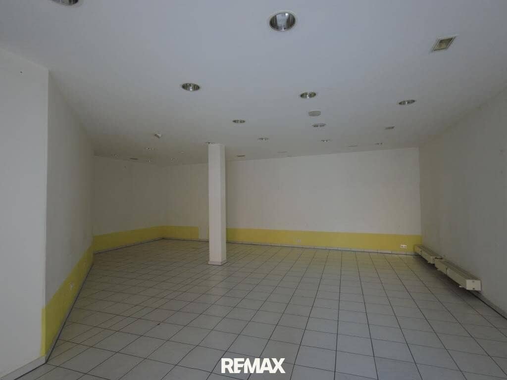 Barrier-free retail space with glass frontage in prime city center location